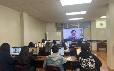 Estudiantes de Ingeniería Comercial fueron parte de Primer Taller de Inteligencia Artificial online.