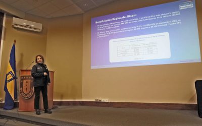 Resolviendo dudas y entregando orientaciones la seremi del Trabajo y Previsión Social en Biobío dictó charla sobre Ley de reforma a las pensiones