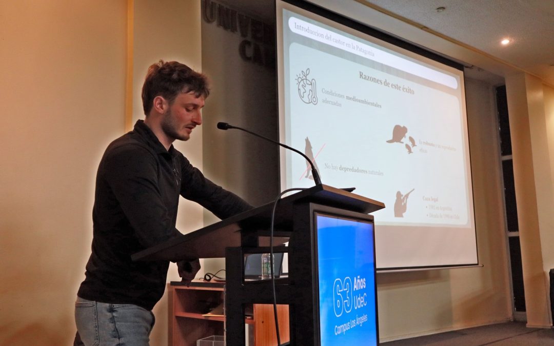 El impacto del castor canadiense en la Patagonia austral chilena fue el tema que dio inicio al tercer Ciclo de Charlas de Historia Natural e Innovación