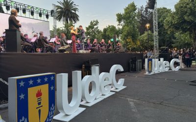 Más de mil personas disfrutaron de tradicional concierto de Navidad UdeC en Los Ángeles