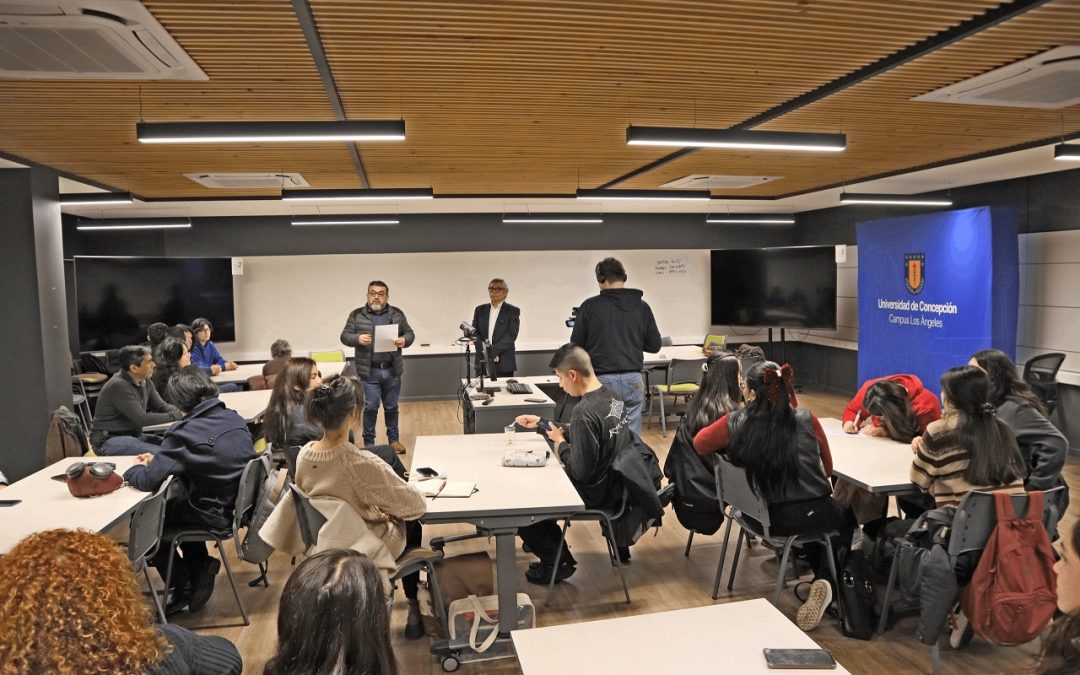 Conversatorio “Identidad y Cultura Mapuche” mostró conceptos clave y situación actual del pueblo originario en convocatoria realizada en el Campus Los Ángeles