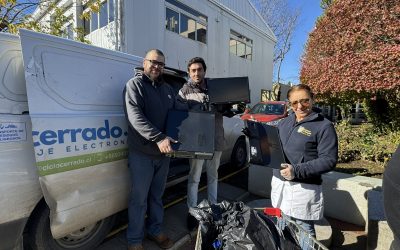 UdeC+ Sustentable: Campus Los Ángeles realizó exitosa campaña de reciclaje electrónico 