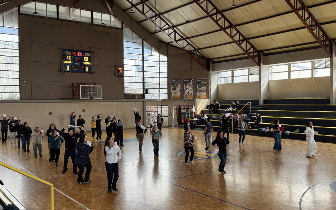 Con gran participación y entusiasmo la comunidad, tanto interna como externa, dio vida a taller de cueca en el Campus Los Ángeles