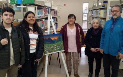 Muestra artística “Colores de Vocación” estará expuesta en Biblioteca del Campus Los Ángeles hasta fines de julio