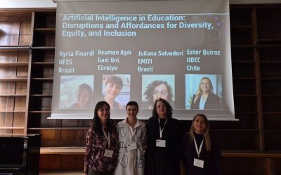 Académica UdeC Los Ángeles presenta innovador proyecto internacional sobre IA y enseñanza del inglés en congreso en Alemania
