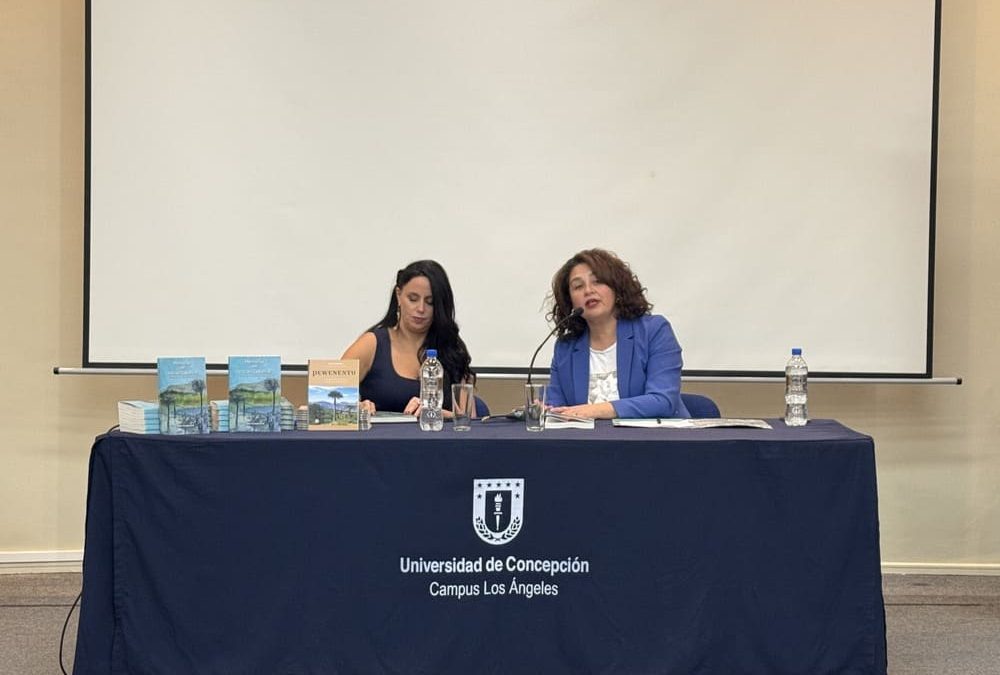 Libro sobre el volcán Copahue releva memoria, territorio y cultura pehuenche en el Campus Los Ángeles