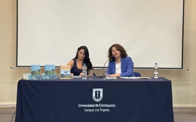 Libro sobre el volcán Copahue releva memoria, territorio y cultura pehuenche en el Campus Los Ángeles