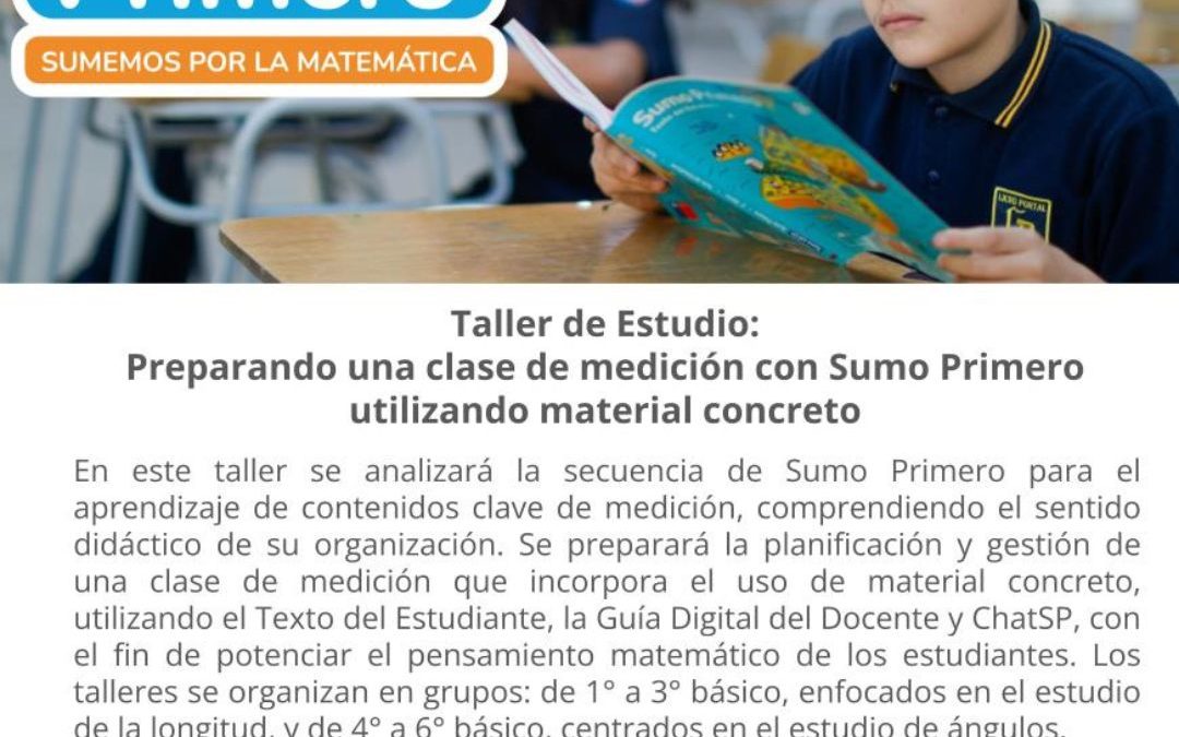 Taller de Estudio: Preparando una clase de medición con Sumo Primero utilizando material concreto