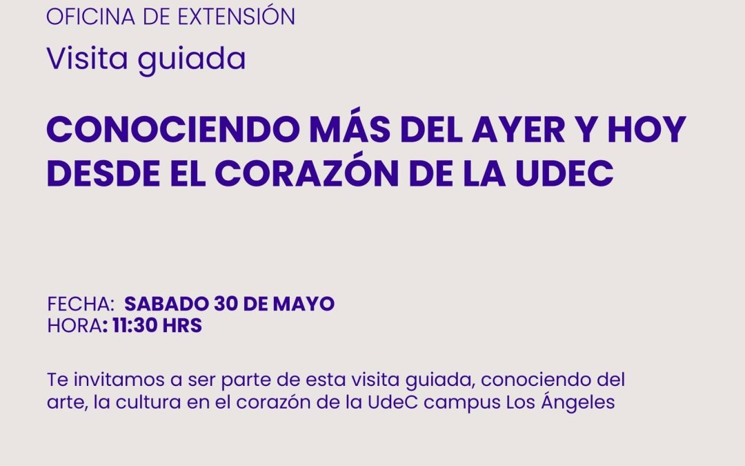 #DíaDelPatrimonioUdeC Los Ángeles – 2026