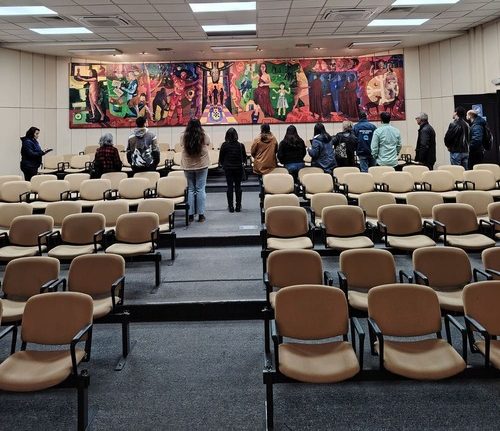 Un recorrido por el Campus Los Ángeles se llevó a cabo para celebrar el Día de los Patrimonios