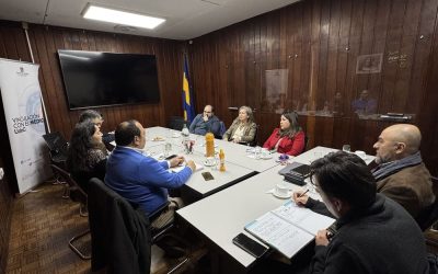 Rectoría desarrolla jornada de trabajo junto a la comunidad universitaria del Campus Los Ángeles