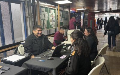 Jornada integral de salud acercó servicios de bienestar y seguridad social a trabajadoras y trabajadores del Campus Los Ángeles