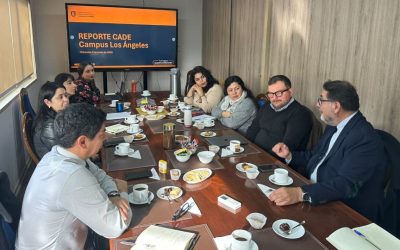 Dirección de Docencia fortalece vínculos y proyecta mejoras para el acompañamiento estudiantil en Campus Los Ángeles