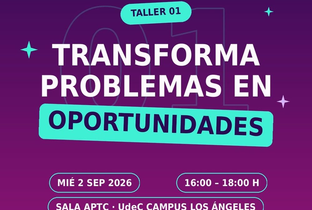 Ciclo Ruta de Innovación UdeC LA – Taller: 01 – Transforma problemas en oportunidades