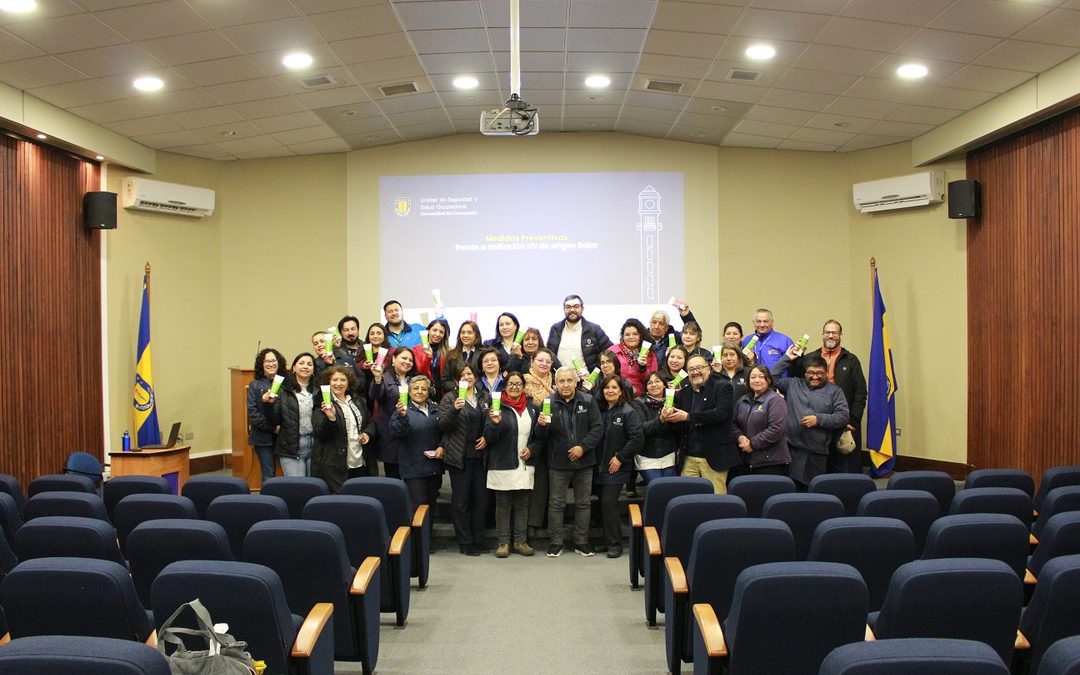 Comité Paritario de Higiene y Seguridad realizó capacitación preventiva ante la Radiación Ultravioleta e inauguró Solmáforo